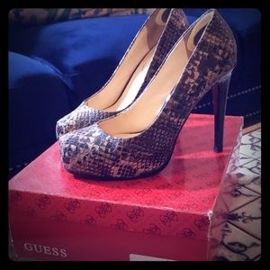 Guess Snake Heels